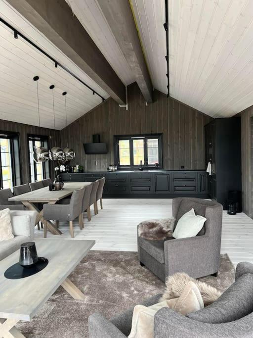 Ny Eksklusiv Hytte I Vradal Med Perfekt Beliggenhet- Alpin Og Ski Exterior foto